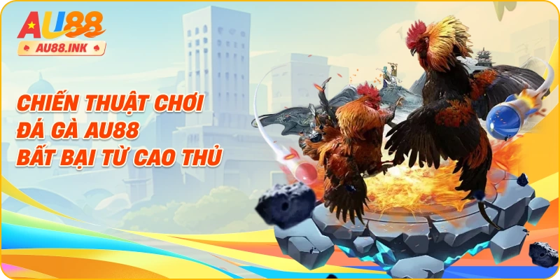 Chiến thuật chơi đá gà AU88 bất bại từ cao thủ